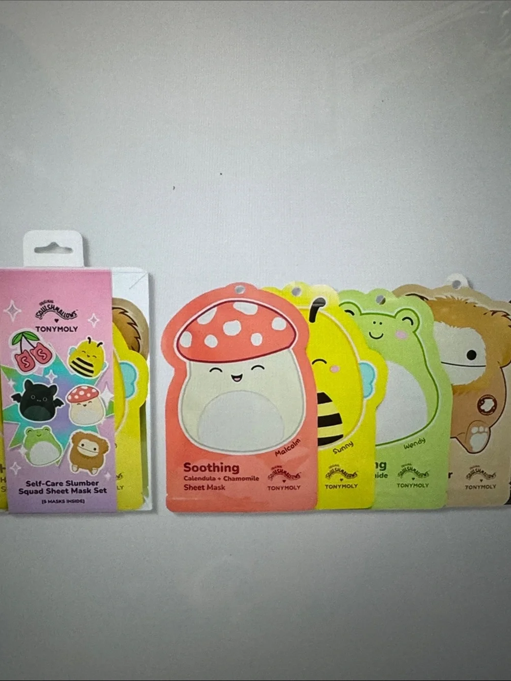 TONYMOLY Squishmallows Mask Set
